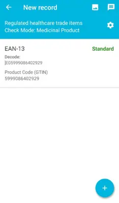 GS1 Healthcare Barcode Scanner android App screenshot 3